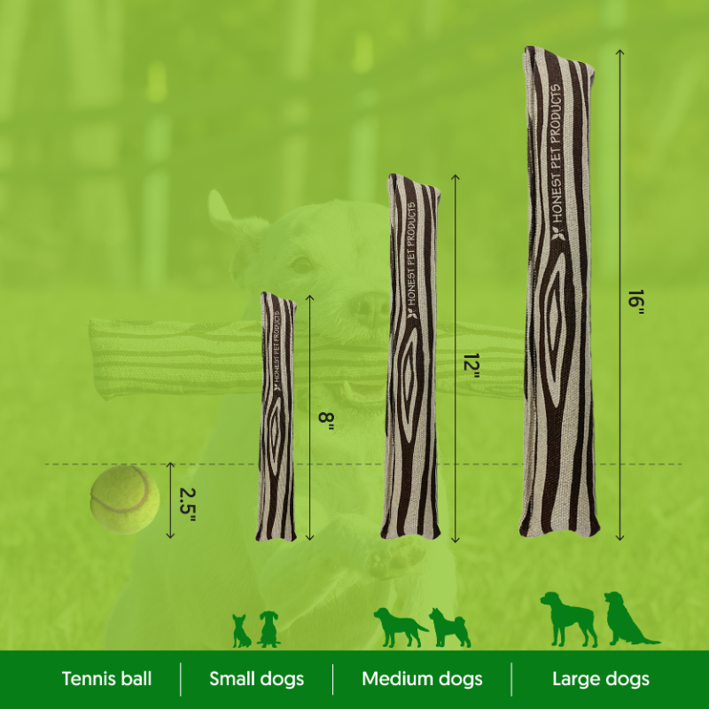 Eco Friendly Non Toxic Dog Toy - ECO-FETCHIN' STICK - Honest Pet Products